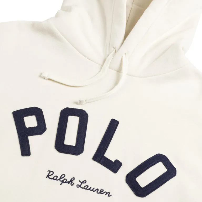 Polo Ralph Lauren Sweats À Capuche*The RL Logo Hoodie Antique Cream