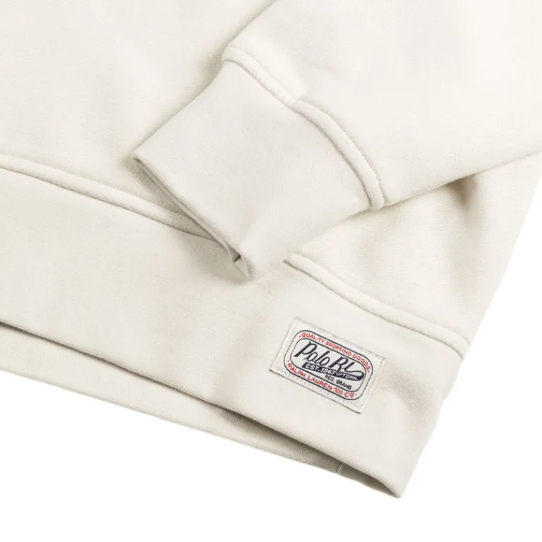 Polo Ralph Lauren Sweats À Capuche*The RL Logo Hoodie Antique Cream