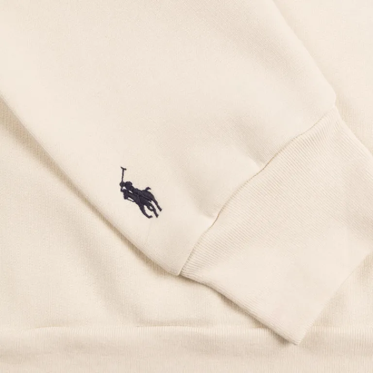 Polo Ralph Lauren Pullover*Vintage Fleece Graphic Sweatshirt White