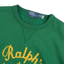 Polo Ralph Lauren Pullover*Vintage Fit Ralph's Garage Sweatshirt Green