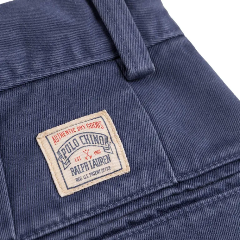 Polo Ralph Lauren Pantalons*Whitman Relaxed Fit Pleated Trouser Light Navy
