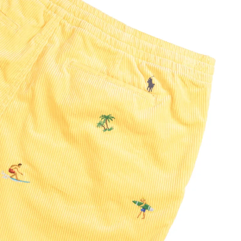 Polo Ralph Lauren Shorts*Prepster Corduroy Short Beach Yellow