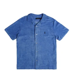 Polo Ralph Lauren Chemises*Terry Camp Shirt Harbour Island Blue