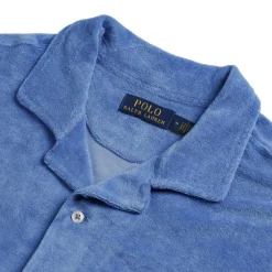 Polo Ralph Lauren Chemises*Terry Camp Shirt Harbour Island Blue