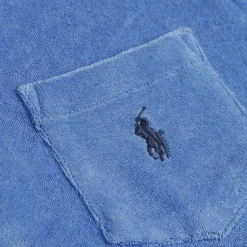 Polo Ralph Lauren Chemises*Terry Camp Shirt Harbour Island Blue