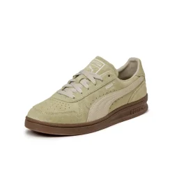 Puma Sneakers En Cuir|Baskets Décontractées Terrace*Indoor Soft Calming Green / Desert Dust