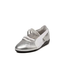 Puma Sneakers En Cuir|Ballerinas*Speedcat Ballet Metallic Puma Silver / Puma White