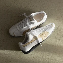 Puma Sneakers Blancs*Speedcat Leather Puma White / Toasted Almond