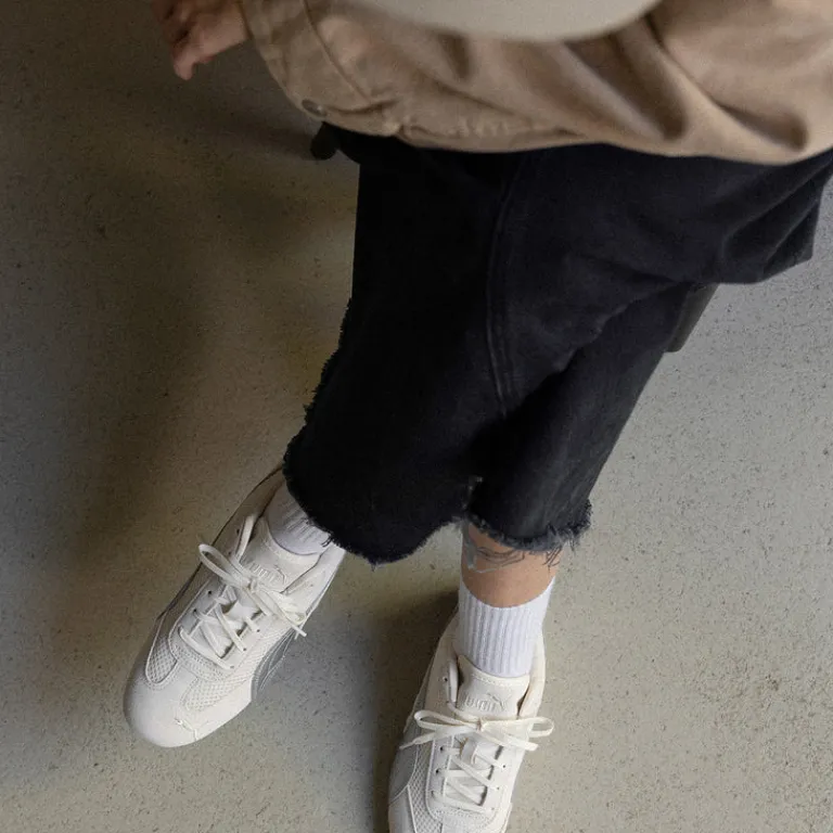 Puma Sneakers En Cuir*Speedcat Premium Frosted Ivory / Matte Silver