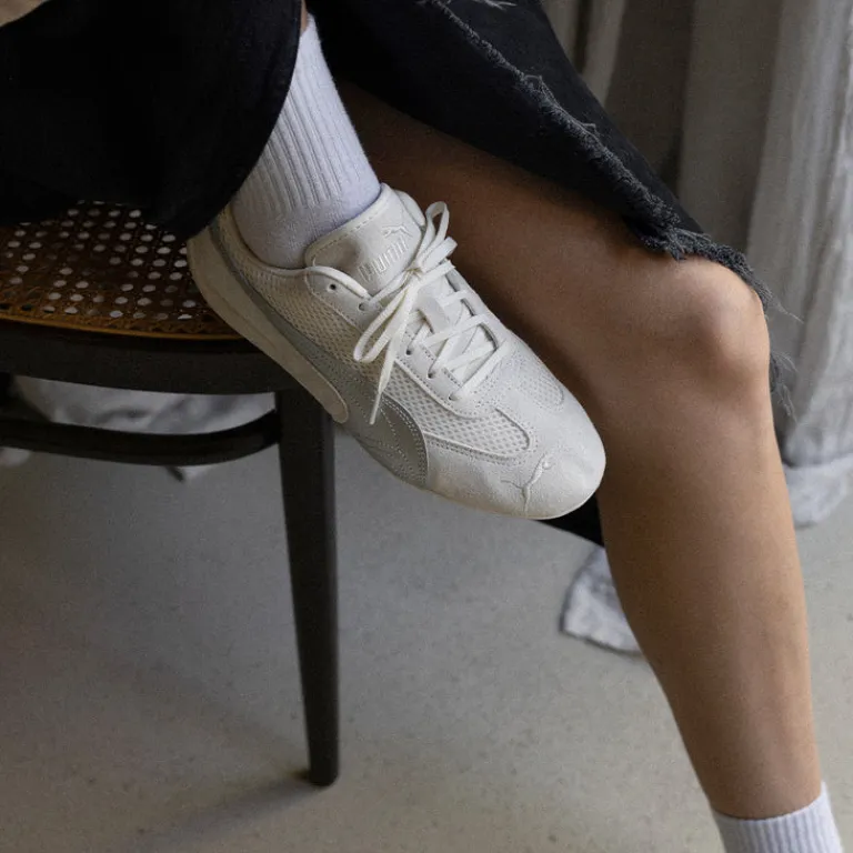 Puma Sneakers En Cuir*Speedcat Premium Frosted Ivory / Matte Silver