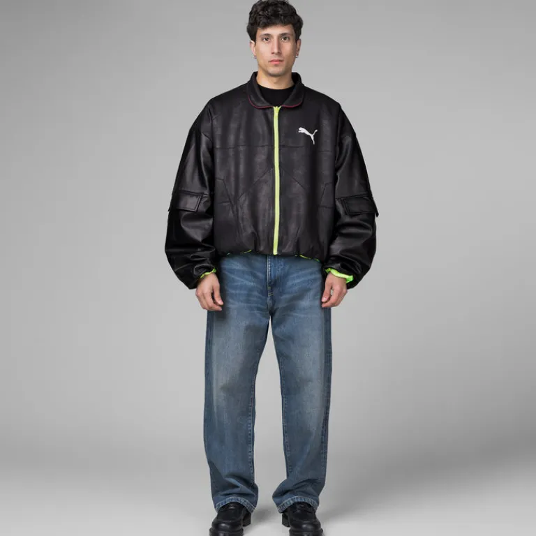 Puma Gilets*x A$AP Rocky Pleather Jacket Puma Black