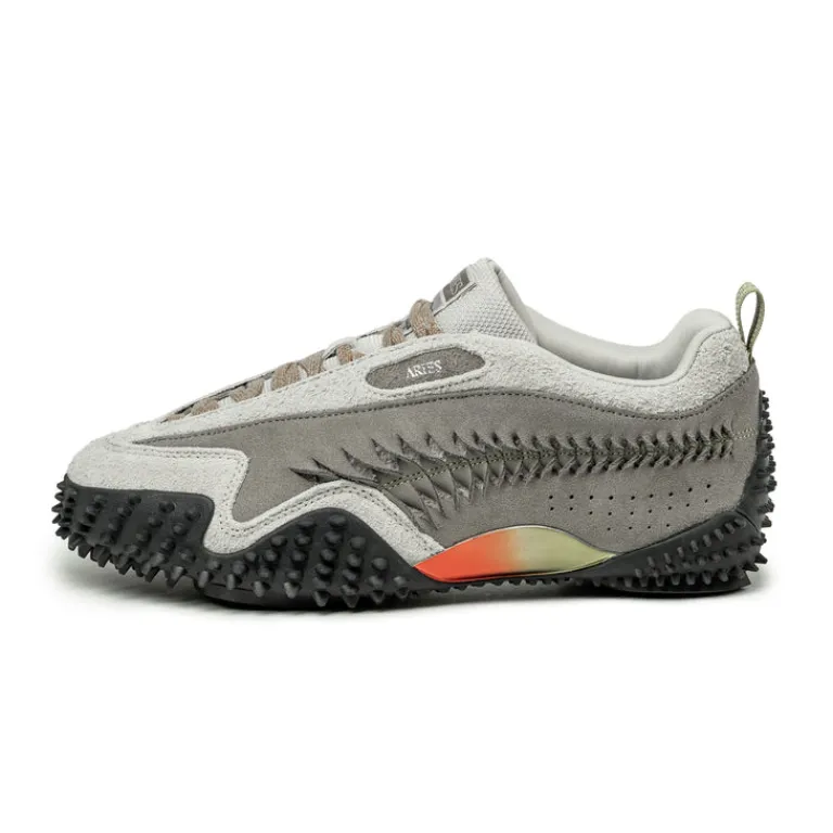 Puma Sneakers En Cuir*x Aries Mostro Craft Ecru / Mouse Gray