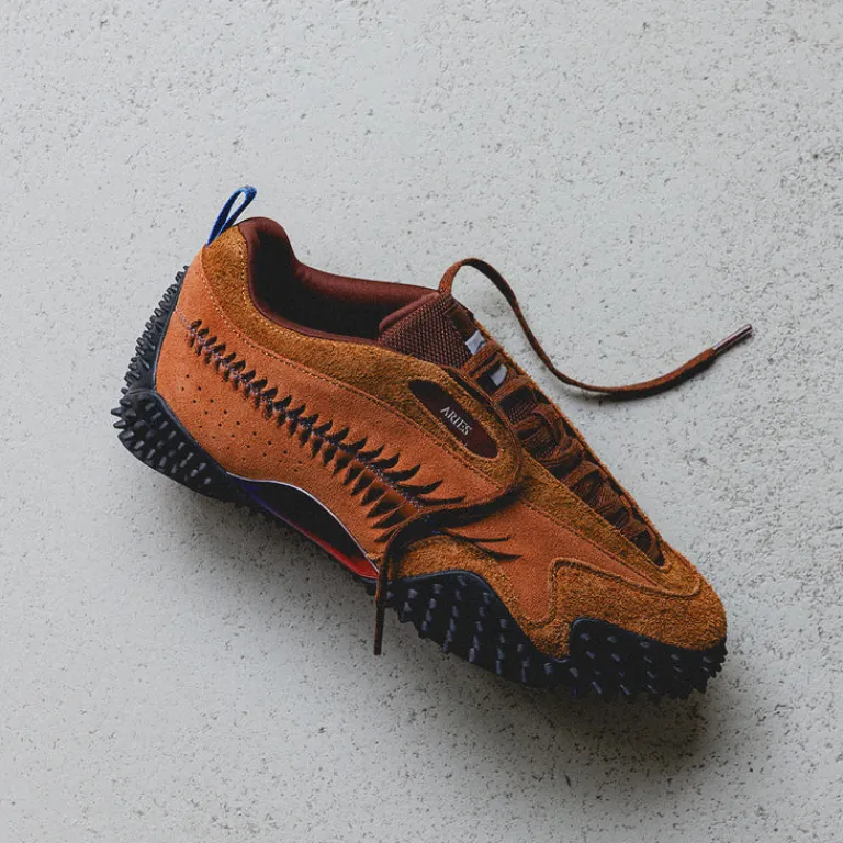 Puma Sneakers En Cuir*x Aries Mostro Craft Mahogany / Teak