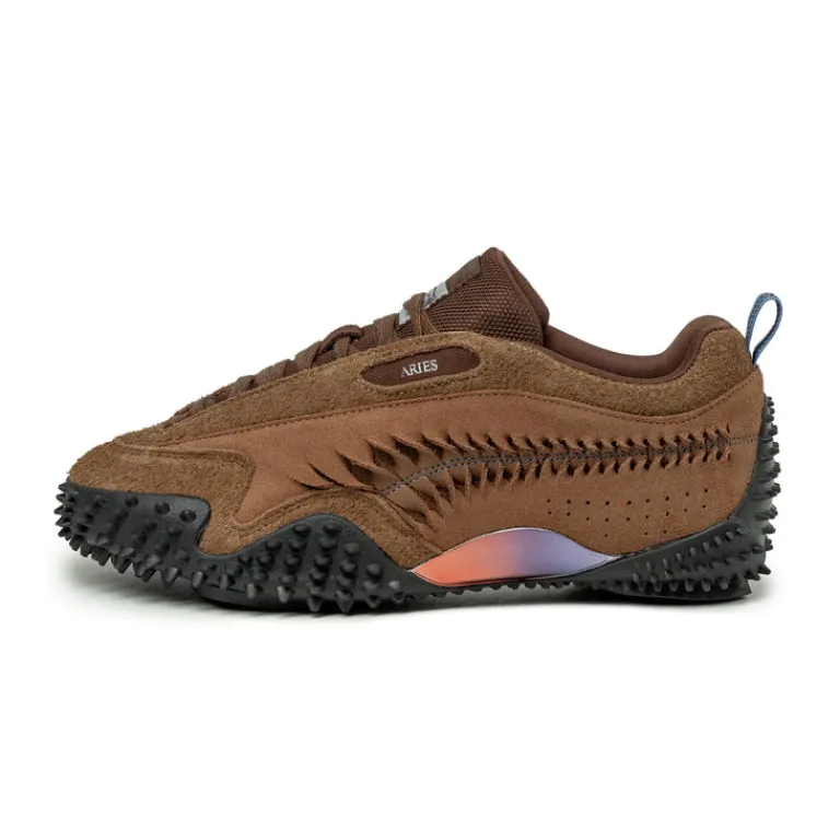 Puma Sneakers En Cuir*x Aries Mostro Craft Mahogany / Teak