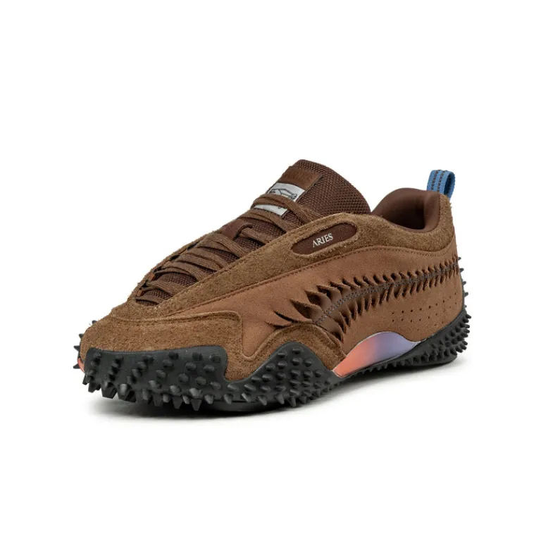 Puma Sneakers En Cuir*x Aries Mostro Craft Mahogany / Teak