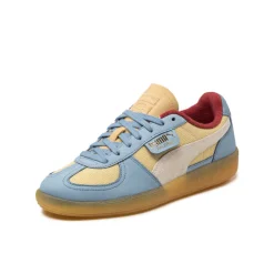 Puma Sneakers En Cuir|Baskets Décontractées Terrace*x Asphaltgold Palermo *Scopa* Chamomile / Zen Blue