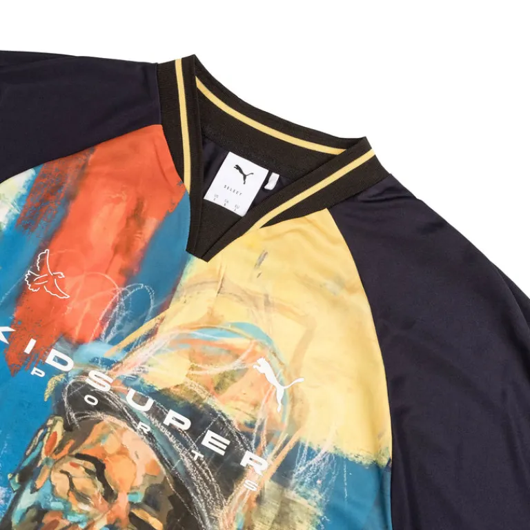 Puma T-Shirts*x KidSuper Graphic Jersey New Navy