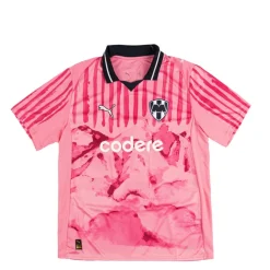 Puma T-Shirts*x KidSuper Studios CF Monterrey Jersey Replica Fast Pink / Puma White