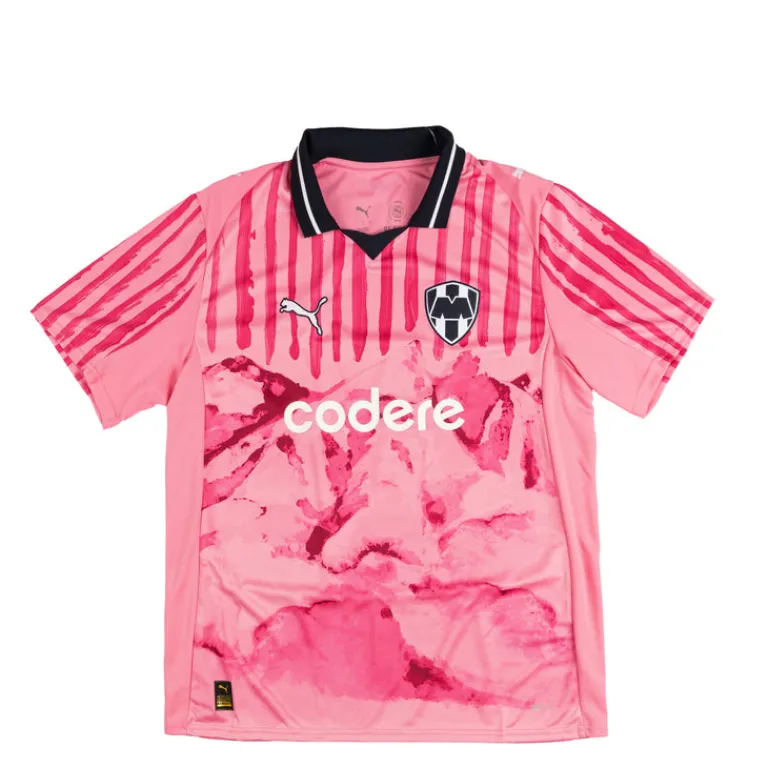 Puma T-Shirts*x KidSuper Studios CF Monterrey Jersey Replica Fast Pink / Puma White