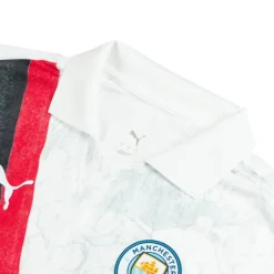 Puma T-Shirts*x KidSuper Studios Manchester City FC LS Retro Shirt Puma White / Puma Black