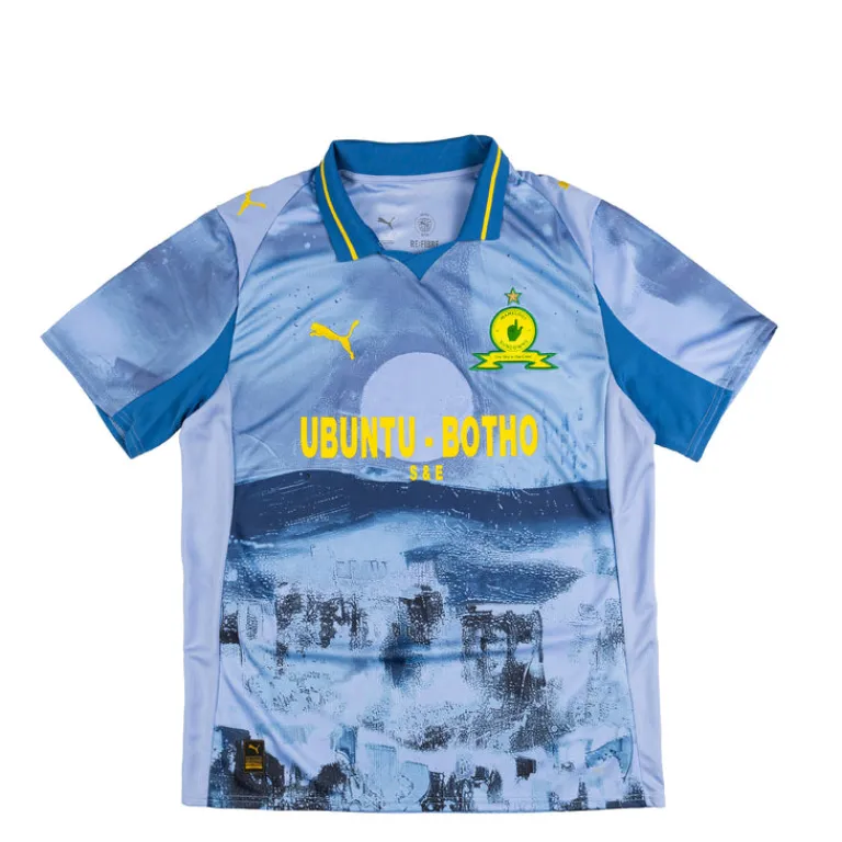Puma T-Shirts*x KidSuper Studios Mamelodi Sundowns FC Jersey Replica Intense Lavender