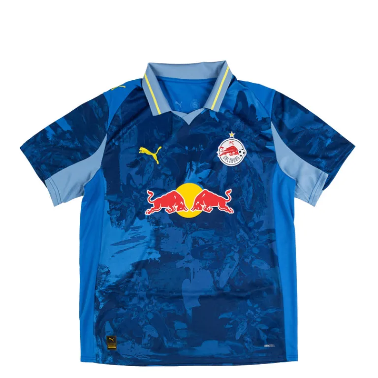 Puma T-Shirts*x KidSuper Studios Red Bull Salzburg Jersey Replica Ultra Blue / Lemon Meringue