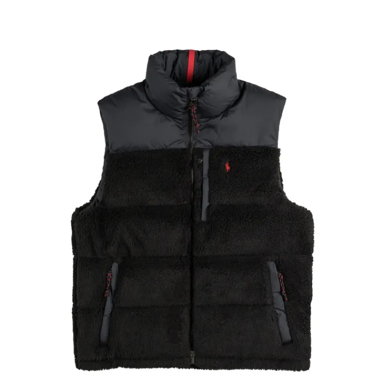 Polo Ralph Lauren Vestes*Ralph Lauren The Gorham Hybrid Down Gilet Polo-Black