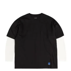 Rassvet T-Shirts*Buff Double Sleeve Knit Black