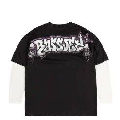 Rassvet T-Shirts*Buff Double Sleeve Knit Black