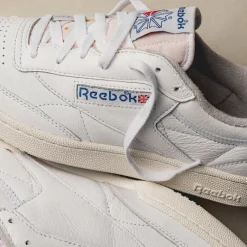 Reebok Sneakers En Cuir|Sneakers Blancs*Club C 85 Vintage Footwear White / Chalk / Vector Blue