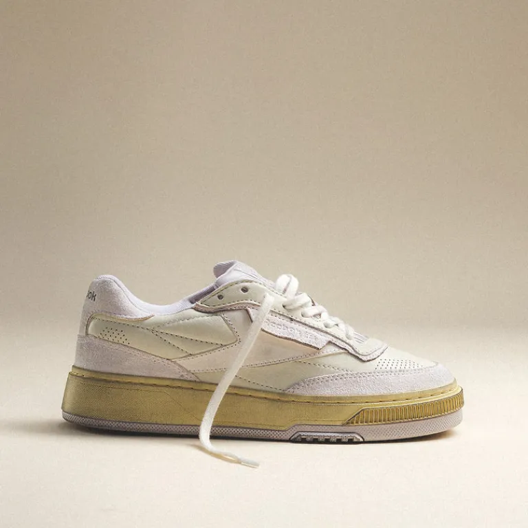 Reebok Sneakers En Cuir|Sneakers Blancs*Club C LTD Wax Moon White