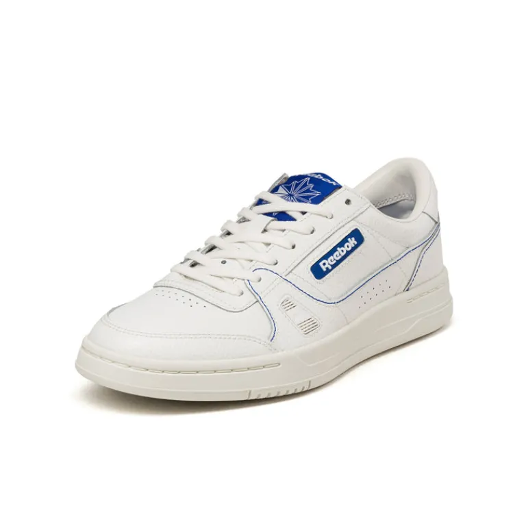 Reebok Sneakers En Cuir|Sneakers Blancs*LT Court Premium Blue Stitch