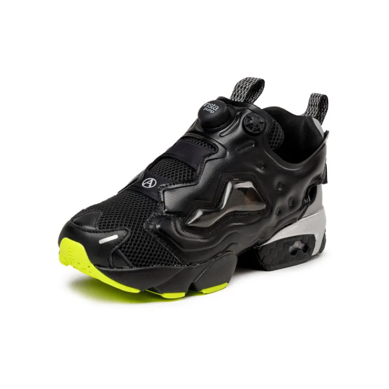 Reebok Chaussures De Running Retro*x Aries Instapump Fury 94 Black / Grey / Lime