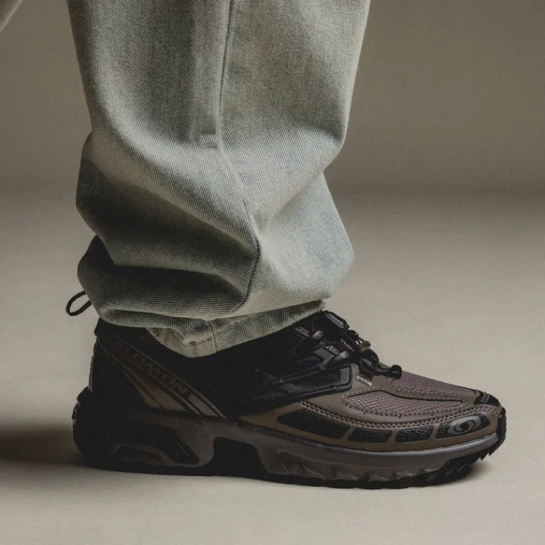 Salomon Sneakers Imperméables|Sneakers Végétaliens*ACS Pro GTX Iron / Plum Kitten / Black