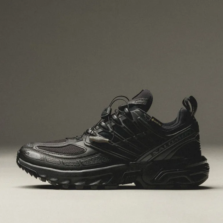 Salomon Sneakers Imperméables|Sneakers Végétaliens*ACS Pro GTX Black / Black / Asphalt