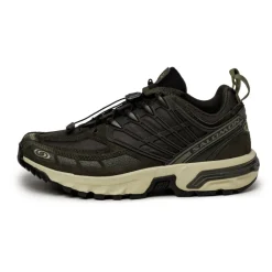 Salomon Sneakers En Cuir|Baskets D'Extérieur*ACS Pro Leather Peat / Deep Lichen Green / Green Haze