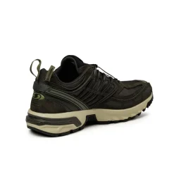 Salomon Sneakers En Cuir|Baskets D'Extérieur*ACS Pro Leather Peat / Deep Lichen Green / Green Haze