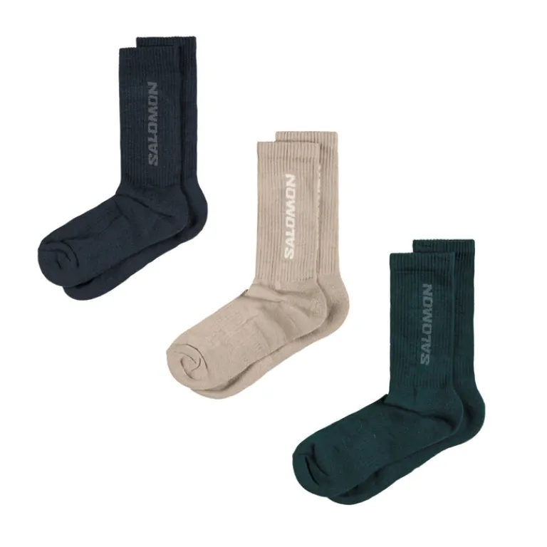Salomon Chaussettes*Everyday Crew 3-Pack Etherea / Nine