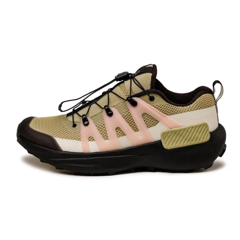 Salomon Sneakers Végétaliens|Baskets D'Extérieur*Genesis Advanced Pale Olive Green / Black / Impatiens Pink
