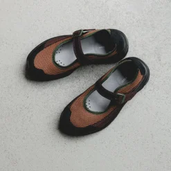 Salomon Sneakers En Cuir|Ballerinas*RX Marie-Jeanne Russet / Black / Roasted Clay