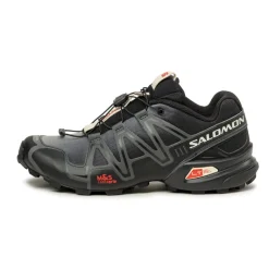 Salomon Sneakers Végétaliens|Baskets D'Extérieur*Speedcross 3 *Dual Aura* Black / Vanilla Ice / Fiery Red