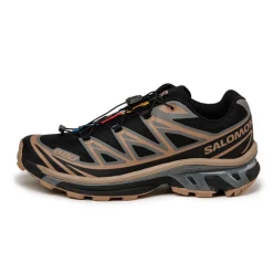 Salomon Sneakers Végétaliens|Baskets D'Extérieur*XT-6 Black / Portabella / Pewter