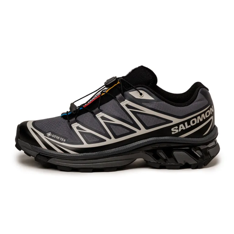 Salomon Sneakers Imperméables|Sneakers Végétaliens*XT-6 GTX Black / Ebony / Lunar Rock