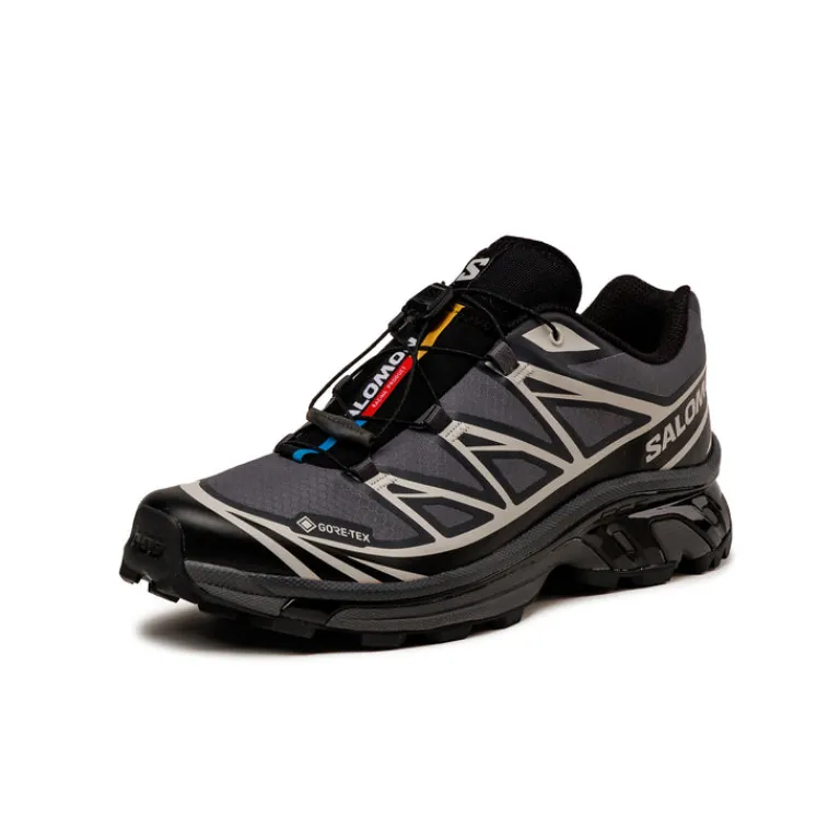 Salomon Sneakers Imperméables|Sneakers Végétaliens*XT-6 GTX Black / Ebony / Lunar Rock