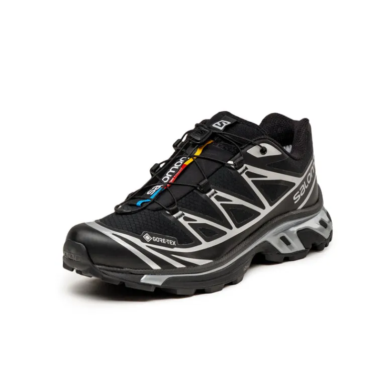 Salomon Sneakers Végétaliens*XT-6 GTX Black / Black / Footwear Silver