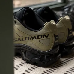 Salomon Sneakers Végétaliens|Baskets D'Extérieur*XT-4 OG *Protective* Aloe / Black / Silver Cloud