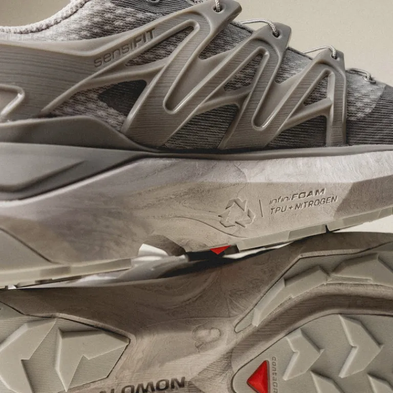 Salomon Baskets D'Extérieur*XT PU.RE Advanced Gray Violet / Flint Gray / Sharkskin