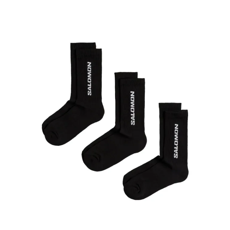 Salomon Chaussettes*Everyday Crew 3-Pack Black