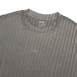 Satisfy Running|T-Shirts*AuraLite Pleated T-Shirt Mineral Graphite
