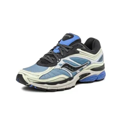 Saucony Sneakers Végétaliens|Chaussures De Running Retro*Pro Grid Omni 9 Blue Fade